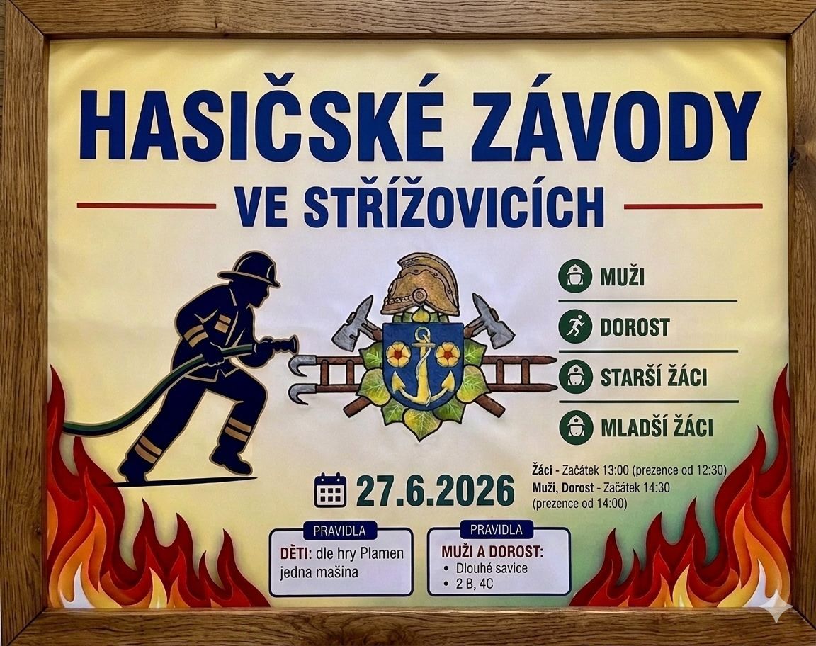 HASIČSKÉ ZÁVODY VE STŘÍŽOVICÍCH